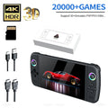 128G M27 7.0 Inch Big Screen Portable Pocket Retro Handheld Video Game Console 1024*600 Display Support LINUX Emelec 64G/128G