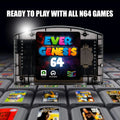 SC64 Flash Cart 10000 in 1 Open Source Game Cartridge For Nintendo 64 N64 Console 6TG Modular Chip Region Free With 64G TF Card