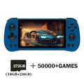 New POWKIDDY X55 Handheld Game Console 5.5 inch IPS Screen RK3566 Open Source Retro Console TV Out Video Games Player Kids Gift