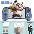 ANBERNIC RG556 Handheld Game Console 5.48 Inch AMOLED Screen 1080*1920 Android 13 RAM8G+128G PS2Game 5G WIFI 512G 80000Games