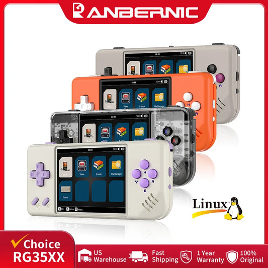 iGameConsole Anbernic Best Retro Handheld Gaming Console 2026 | 10000 Preloaded GBA SNES PS1 Games Plug and Play | Back to School Gift for Kids Adults Dad | 2.83 Inch IPS Linux 32GB Emulator Console | Nostalgic Classic Gaming Childhood Memories