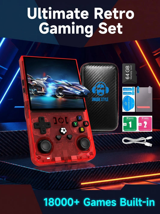 iGameConsole R36MAX Best Retro Handheld Gaming Console 2026 | 20000 Preloaded GBA SNES PS1 N64 PSP Games ArkOS | Back to School Gift for Retro Gamers Adults Collectors | 4.0 Inch IPS ArkOS 128GB ArkOS Emulator Console