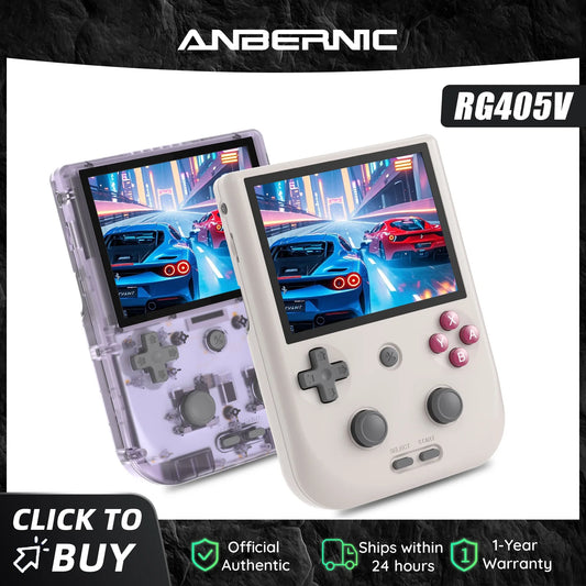 iGameConsole Anbernic Best Retro Handheld Gaming Console 2026 | 10000 Preloaded GBA SNES PS1 Games Plug and Play | Back to School Gift for Kids Adults Dad | Android 64GB Emulator Console | Nostalgic Classic Gaming Childhood Memories