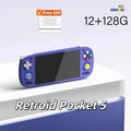 Retroid Pocket 5 Handheld Game Console Video Player Retro Android 13 RP5 5.5 Inch OLED Touch Screen Wifi Bluetooth PSP PS2 Gift