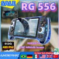 ANBERNIC RG556 Retro Video Gaming Player Android 13 System 5.48 inch AMOLED Screen T820 Handheld Game Console RG 556 PSP PS2 HOT