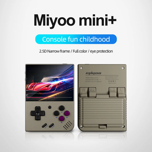 iGameConsole MIYOO Best Retro Handheld Gaming Console 2026 | 10000 Preloaded GBA SNES PS1 Games Plug and Play | Back to School Gift for Kids Adults Dad | 3.5 Inch IPS OnionOS 64GB Emulator Console | Nostalgic Classic Gaming Childhood Memories