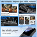 4 IN 1 For R36S Case+Screen Protector Tempered Glass Film Travel Carrying Storage Bag For Anbernic R36S Game Console Accessories