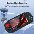 GAMINJA ANS16 Open Source Handheld Game 4.5 Inch IPS Screen RGB Lighting Portable Retro Video Game Console 64GB For PS1/GBA/SFC