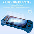 80000Games 512G POWKIDDY X55 5.5INCH IPS Screen RK3566 Handheld Game Console Linux Open-Source Retro Console HD Gifts