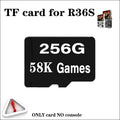 For R36S Retro Handheld Video Game Console TF Card Linux System Portable Pocket Video Memory Card Player 256G58000 Games TFCard