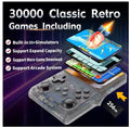 FLLBW R40S Rro Retro Handheld Video Game Console 3.5 Inch IPS Screen Pocket Video Player 30000+ Games 256GB