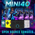 FLLBW MINI40 Retro Handheld Game Console 4.0 Inch IPS HD Screen Portable Open Source Linux System 128GB