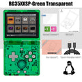 ANBERNIC RG35XXSP FILP 3.5 Inch IPS Screen Retro Game Console 64GB Built-in TF Card 3300mAh Battery Linux System HD TV Output Support Classic Casual Gaming  Built-in Hall Switch Chip