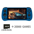 POWKIDDY X55 handheld game console 60000 Games PSP 5.5 INCH IPS Screen Console Linux System 4000 MAh TV HDMI LPDDR4X 2GB