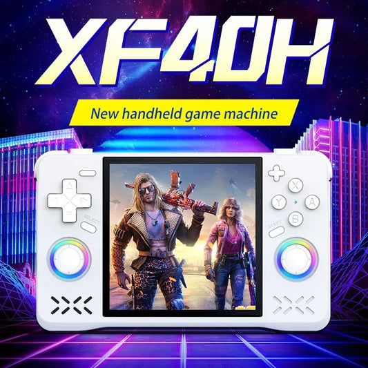iGameConsole Upgraded XF40H Best WiFi Retro Handheld Console 2026 | 10000 Preloaded GBA SNES PS1 Games Plug and Play | Back to School Gift for Kids Adults Dad | 4.0 Inch IPS Linux 64GB Emulator Console | Nostalgic Classic Gaming Childhood Memories