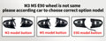 M Sport Full Leather Steering Wheel For BMW M3 F30 F15 F16 F20 F21 F25 F26 M5 F10 F11 F06 F07 F12 F13 F01 E90 E90 X5 E70 E87 E81