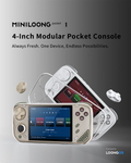 MINILOONG POCKET 1 Handheld Game Console 4'' IPS Screen HD Output Open Source Systems OTA Upgrades LOONG OS New Console POCKET1