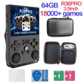 Open Source R36MAX Retro Handheld Video Game Console RK3326 Chip 64/128G Portable Pocket Game Player 4‘’HD Screen R36 PRO R36S