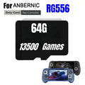 FOR ANBERNIC RG556 TF Card Portable PS2 Handheld Game Console Memory Card 61000Games PS2 PSP 512G 256G Classic Game Simulator