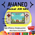 AYANEO Pocket AIR Mini Retro Handheld Retro Pocket Consoles  4.2-inch 4:3 Screen with Hall Joysticks and Triggers MTK Helio G90T