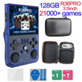 Open Source R36MAX Retro Handheld Video Game Console RK3326 Chip 64/128G Portable Pocket Game Player 4‘’HD Screen R36 PRO R36S