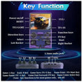 R40S Pro Retro Gaming Console 3.5-Inch IPS Screen,30000+ HD Games Handheld Game Console,3800mAh Rechargeable with 128GB TF Card