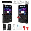 FLLBW XF40V Retro Handheld Game Console Linux 4.0'' IPS Screen Supports WiFi Arcade Joystick Portable Pocket Video Games Player