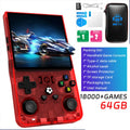 AISLPC R36MAX Retro Handheld Video Game Console 4.0 Inch IPS Screen Portable Pocket Video Player Plug and Play Games Kids Gifts
