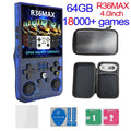 Open Source R36MAX Retro Handheld Video Game Console RK3326 Chip 64/128G Portable Pocket Game Player 4‘’HD Screen R36 PRO R36S