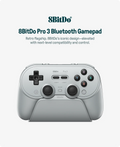 8BitDo Pro 3 Wireless Gaming Controller for Switch 1/2 Windows, Apple, with TMR Joysticks, Switchable Triggers, Swappable Button