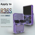 Silicone Protective Case for R36s, For R36s Handheld Game Console Accessories, Anti-Scratch Washable Silicone Case with Lanyard