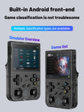 ANBERNIC RG353V RG353VS Handheld Gam Console 3.5'' IPS Screen HDMI Output Android Linux OS Built-in Retro Emulator Player Gifts
