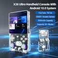 iGameConsole X36 Ultra Best WiFi Retro Handheld Console 2026 | 20000 Preloaded GBA SNES PS1 Games Plug and Play | Back to School Gift for Kids Adults Dad | 4.2 Inch IPS Android 64GB Emulator Console | Nostalgic Classic Gaming Childhood Memories