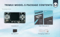 TRIMUI Model S Handheld IPS 2.0 Inch Screen Extremely Compact Nostalgic Game Console Handheld Custom Transparent Card Gamer Gift