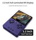 TRIMUI BRICK Handheld Game Console 3.2'' IPS Screen Linux System Crossmix OS Metal Back Panel Key LED Lighting Free Keycap Gifts