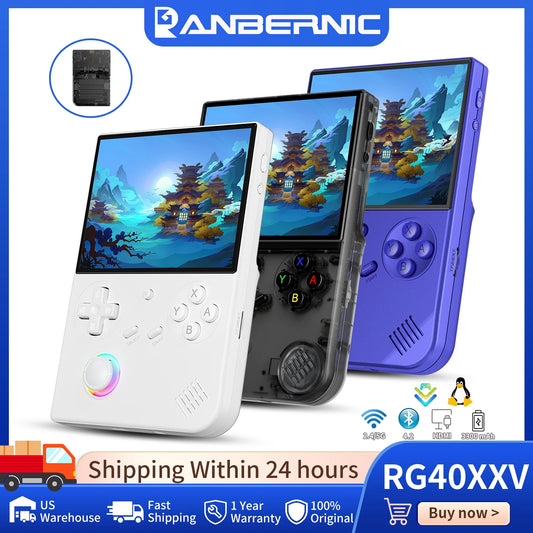 iGameConsole RG40XX Best WiFi Retro Handheld Console 2026 | 10000 Preloaded GBA SNES PS1 Games Plug and Play | Back to School Gift for Kids Adults Dad | 4.0 Inch IPS Linux 64GB Emulator Console | Nostalgic Classic Gaming Childhood Memories