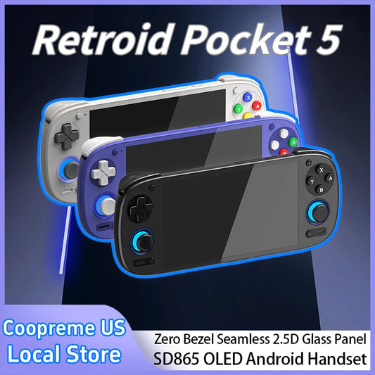 iGameConsole Retroid Best Premium Retro Handheld Console 2026 | 5 Preloaded GBA SNES PS1 N64 PSP DS Games Android | Back to School Gift for Retro Gamers Collectors Enthusiasts | Android 64GB Premium Android Emulator