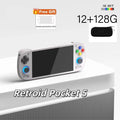 Retroid Pocket 5 Handheld Game Console Video Player Retro Android 13 RP5 5.5 Inch OLED Touch Screen Wifi Bluetooth PSP PS2 Gift