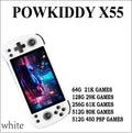 POWKIDDY X55 5.5INCH IPS Screen Retro Handheld Game Console  Linux System OpenSource RK3566 Video Game HD 512G PSP Games Gifts