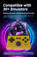FLLBW MINI40 Retro Handheld Game Console 4.0 Inch IPS HD Screen Portable Open Source Linux System 128GB