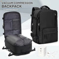 Easyjet Cabin Bag 45x36x20 Vacuum Travel Backpack, Hand Luggage Business Laptop Women Men Backpack Work Bag, Vacuum Storage Bags