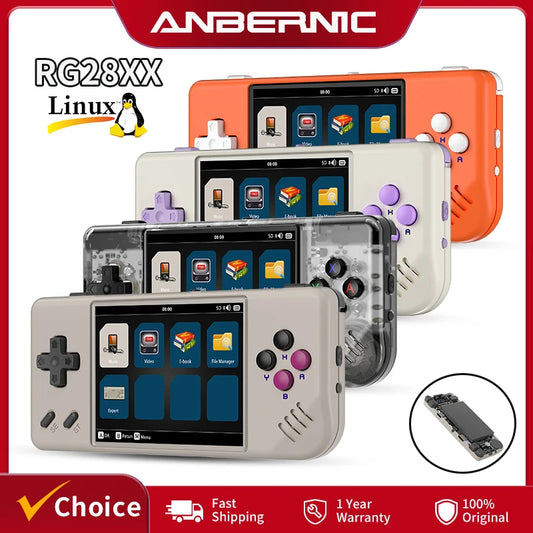 iGameConsole Anbernic Best Retro Handheld Gaming Console 2026 | 10000 Preloaded GBA SNES PS1 Games Plug and Play | Back to School Gift for Kids Adults Dad | Linux 64GB Emulator Console | Nostalgic Classic Gaming Childhood Memories