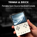 TRIMUI BRICK Portable Retro Game Console 400PPI IPS Screen Linux System 3000mAh Long-life LED Effect Game Lovers Keycaps free