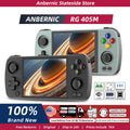 ANBERNIC RG405M Metal Handheld Game Console Android 12 System Unisoc Tiger T618 4 Inch IPS Screen Game Player Support OTA Update