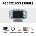 Anbernic RG34XX Retro Handheld Game Consoles RG 34XX Classic Retro Gaming Player Linux 64-bit 3500mAh Battery WiFi Bluetooth HD