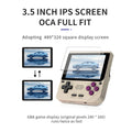 NEW V10 Retro Video Handheld Game Console 3.5 Inch IPS GBA Dot-To-Dot High-Definition 480*320 Screen Children's Gifts