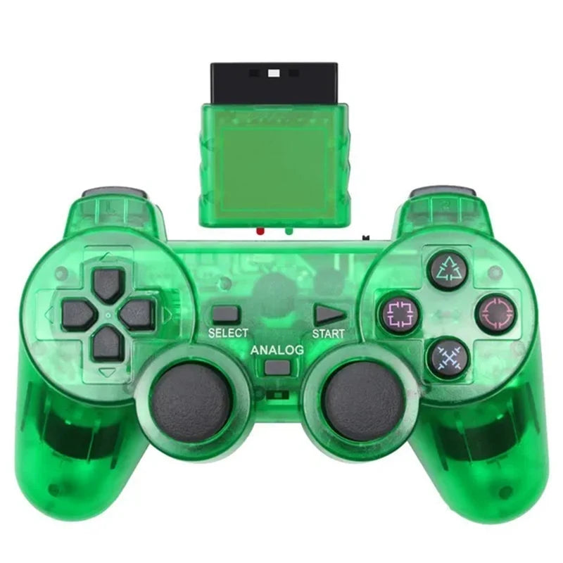 Wireless Gamepad for PS2/PS1 Controller for  2.4G Vibration Playstation 2 Console Double Shock Joystick USB PC Game Controle