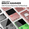 TRIMUI BRICK Hammer CNC Metal Retro Handheld Console 3.2" 1024x768 IPS A133P Linux Mood LED Free Keycap 3000mAh Open-Source Gift