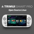 AMPOWN Trimui Smart Pro Consoles 4.96'' IPS Screen Handheld Game Players Linux System Emulator Portable Console Retro Video Game
