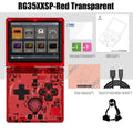 ANBERNIC RG35XXSP FILP 3.5 Inch IPS Screen Retro Game Console 64GB Built-in TF Card 3300mAh Battery Linux System HD TV Output Support Classic Casual Gaming  Built-in Hall Switch Chip